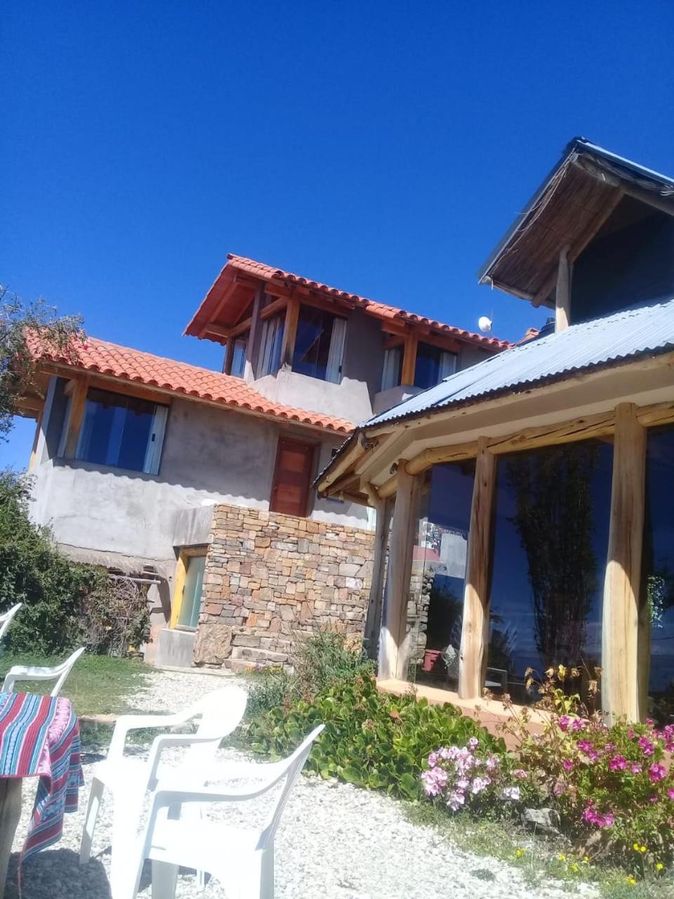 Casa De La Luna - Isla Del Sol Comunidad Yumani Buitenkant foto